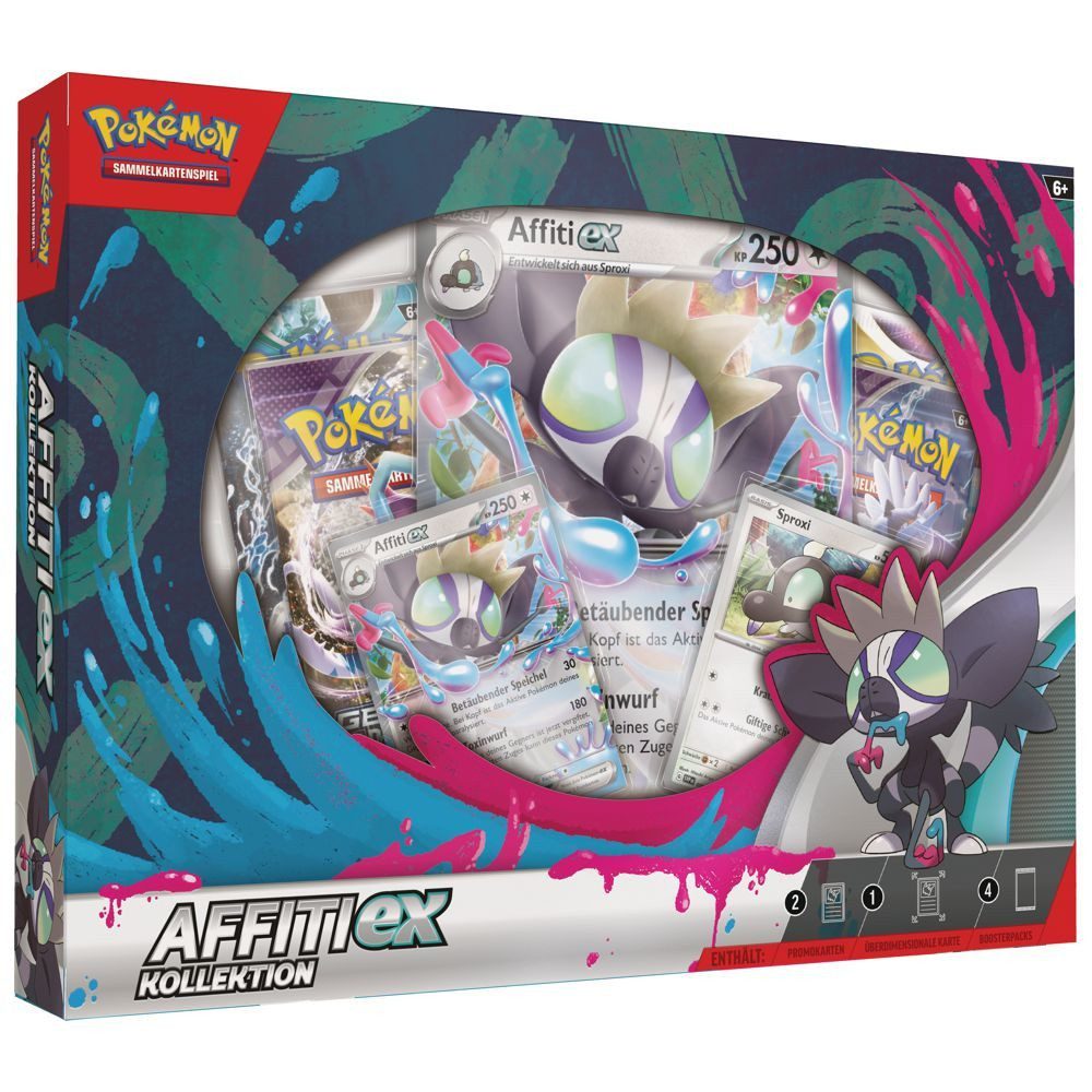 Pokémon Affiti-EX Kollektion - DE