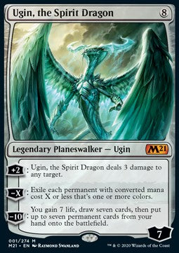 Ugin, the Spirit Dragon M21-1 Mythic Excellent Englisch