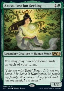 Azusa, Lost but Seeking M21-173 Rare Good Englisch Foil