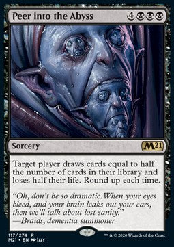 Peer into the Abyss M21-117 Rare Excellent Englisch