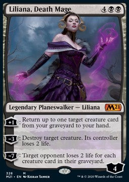 Liliana, Death Mage XM21-328 Mythic Good Englisch Foil