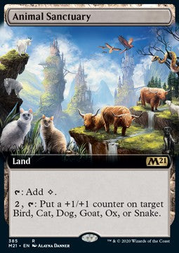 Animal Sanctuary XM21-385 Rare Good Englisch Foil