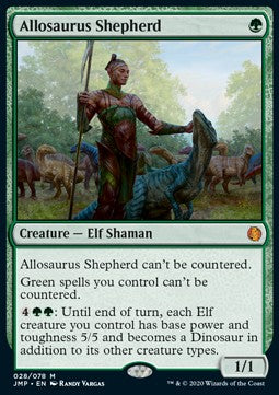Allosaurus Shepherd JMP-28 Mythic Excellent Englisch
