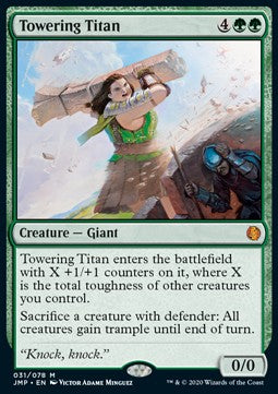 Towering Titan JMP-31 Mythic Excellent Englisch