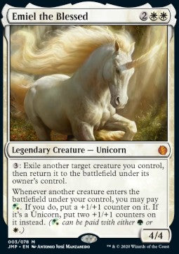 Emiel the Blessed JMP-3 Mythic Excellent Englisch