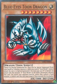 Blauäugiger Toon-Drache LDS1-DE056 Common Near Mint Deutsch 1. Auflage
