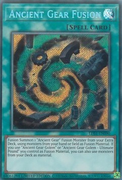 Antike Antriebsfusion LDS1-090 Secret Rare Near Mint Deutsch
