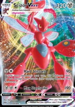 Scizor VMAX DAA-119 Ultra Rare Near Mint Englisch