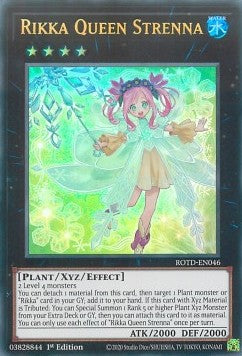 Rikka-Königin Strenna ROTD-046 Ultra Rare Good Deutsch 1. Auflage
