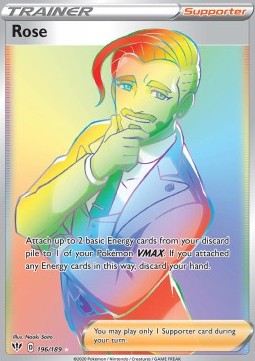 Rose DAA-196 Secret Rare Excellent Deutsch