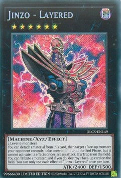 Jinzo - Gefächert DLCS-149 Secret Rare Excellent Deutsch