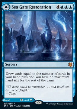 Sea Gate Restoration // Sea Gate, Reborn ZNR-76 Mythic Good Englisch