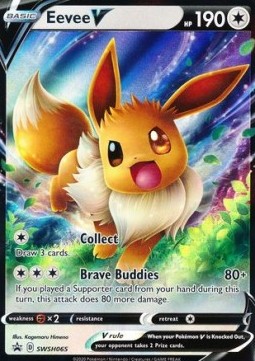 Eevee V SWSH-065 Promo Excellent Englisch
