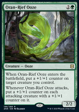 Oran-Rief Ooze ZNR-198 Rare Near Mint Englisch