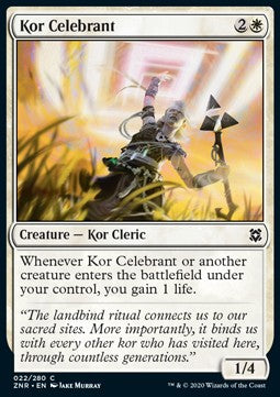 Kor Celebrant ZNR-22 Common Near Mint Englisch