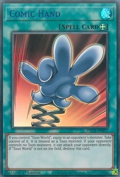 Comic Hand (V.2) DLCS-077 Ultra Rare Near Mint Englisch 1. Auflage
