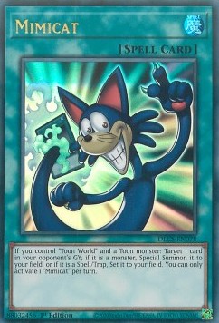 Kopierkatze DLCS-DE078 Ultra Rare Near Mint Deutsch 1. Auflage