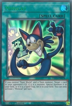 Kopierkatze (V.3) DLCS-078 Ultra Rare Near Mint Deutsch 1. Auflage