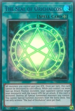 Das Siegel von Orichalcos (V.2) DLCS-137 Ultra Rare Near Mint Deutsch 1. Auflage