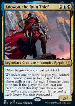 Anowon, der Dieb der Ruine (V.1) ZNC-1 Mythic Excellent Deutsch Foil