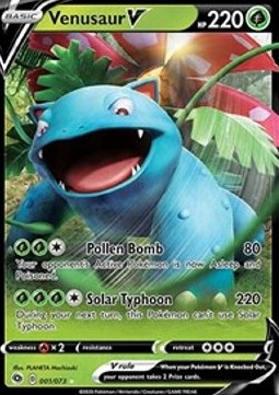 Venusaur V CPA-1 Ultra Rare Excellent Englisch