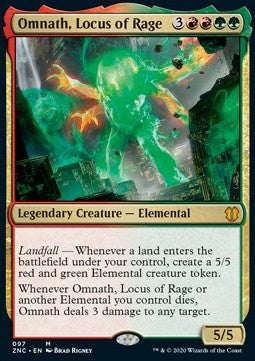 Omnath, Locus of Rage ZNC-97 Mythic Good Englisch