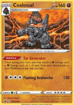 Coalossal SWSH-054 Promo Near Mint Englisch