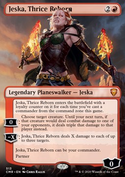 Jeska, Thrice Reborn XCMR-513 Mythic Excellent Englisch
