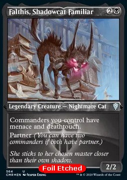 Falthis, Shadowcat Familiar XCMR-564 Uncommon Excellent Englisch Foil