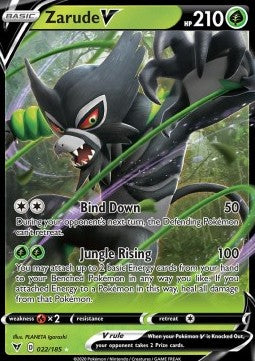 Zarude V VIV-22 Ultra Rare Excellent Deutsch