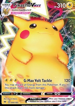 Pikachu VMAX VIV-44 Ultra Rare Near Mint Englisch