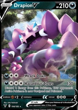 Drapion V VIV-106 Ultra Rare Good Englisch