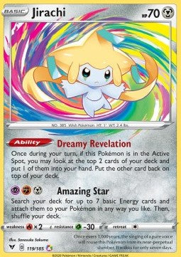 Jirachi VIV-119 Amazing Rare Excellent Englisch