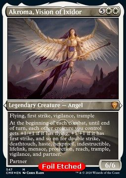 Akroma, Vision of Ixidor XCMR-547 Mythic Excellent Italienisch Foil