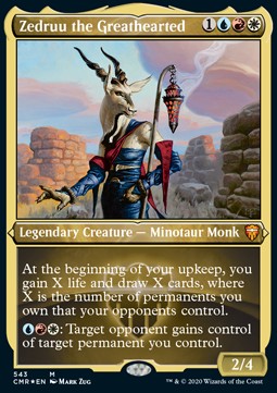 Zedruu the Greathearted XCMR-543 Mythic Near Mint Englisch Foil
