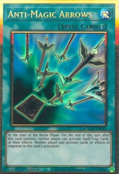 Antizauber-Pfeile MAGO-043 Premium Gold Rare Good Deutsch 1. Auflage