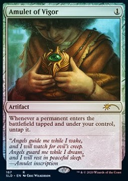 Amulet of Vigor SLD-167 Rare Excellent Englisch Foil