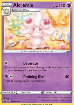 Alcremie SWSH-058 Promo Near Mint Englisch
