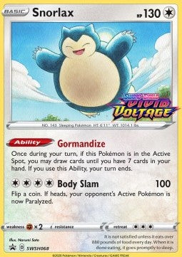 Snorlax SWSH-068 Promo Near Mint Englisch