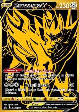Zamazenta V SWSH-077 Promo Excellent Englisch