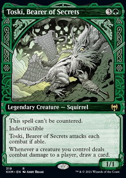 Toski, Bearer of Secrets XKHM-319 Rare Near Mint Englisch