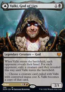 Valki, God of Lies // Tibalt, Cosmic Impostor (V.1) XKHM-286 Mythic Excellent Englisch