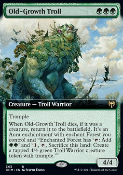 Old-Growth Troll XKHM-365 Rare Excellent Englisch