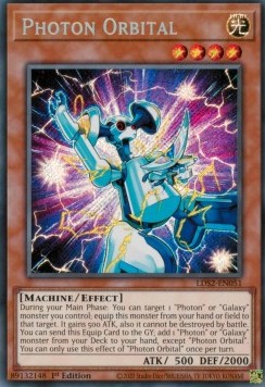 Photonen-Orbital LDS2-051 Secret Rare Near Mint Deutsch 1. Auflage
