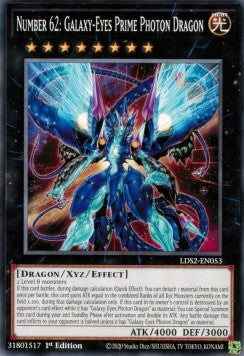 Nummer 62: Galaxieaugen-Urphotonendrache LDS2-053 Common Near Mint Deutsch 1. Auflage