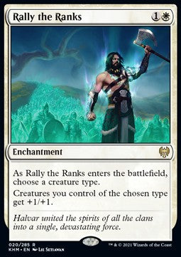Rally the Ranks KHM-20 Rare Near Mint Englisch