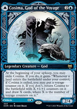Cosima, God of the Voyage // The Omenkeel XKHM-303 Rare Good Englisch