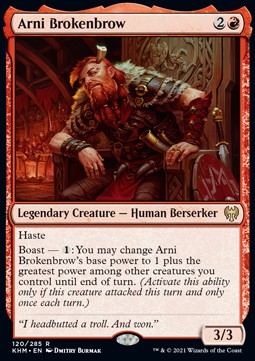 Arni Brokenbrow KHM-120 Rare Excellent Englisch