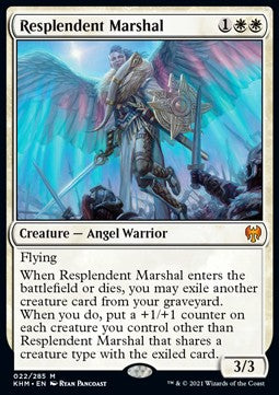 Resplendent Marshal KHM-22 Mythic Excellent Englisch