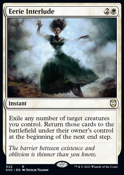 Eerie Interlude KHC-22 Rare Excellent Englisch